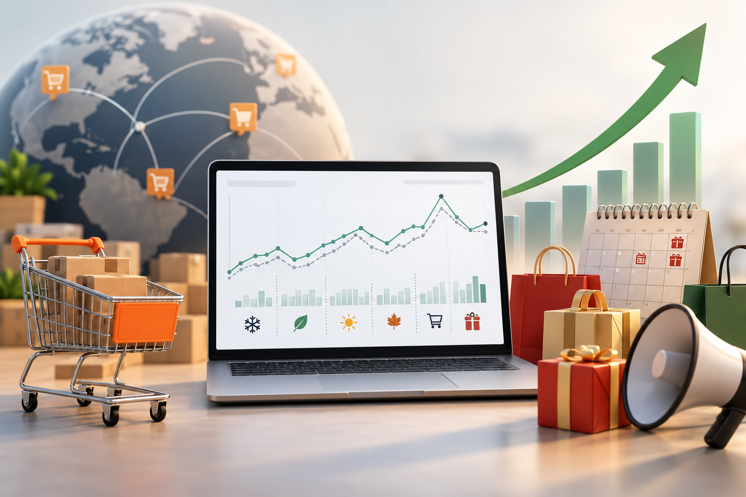 Advertising revenue forecasting with seasonality-driven analytics